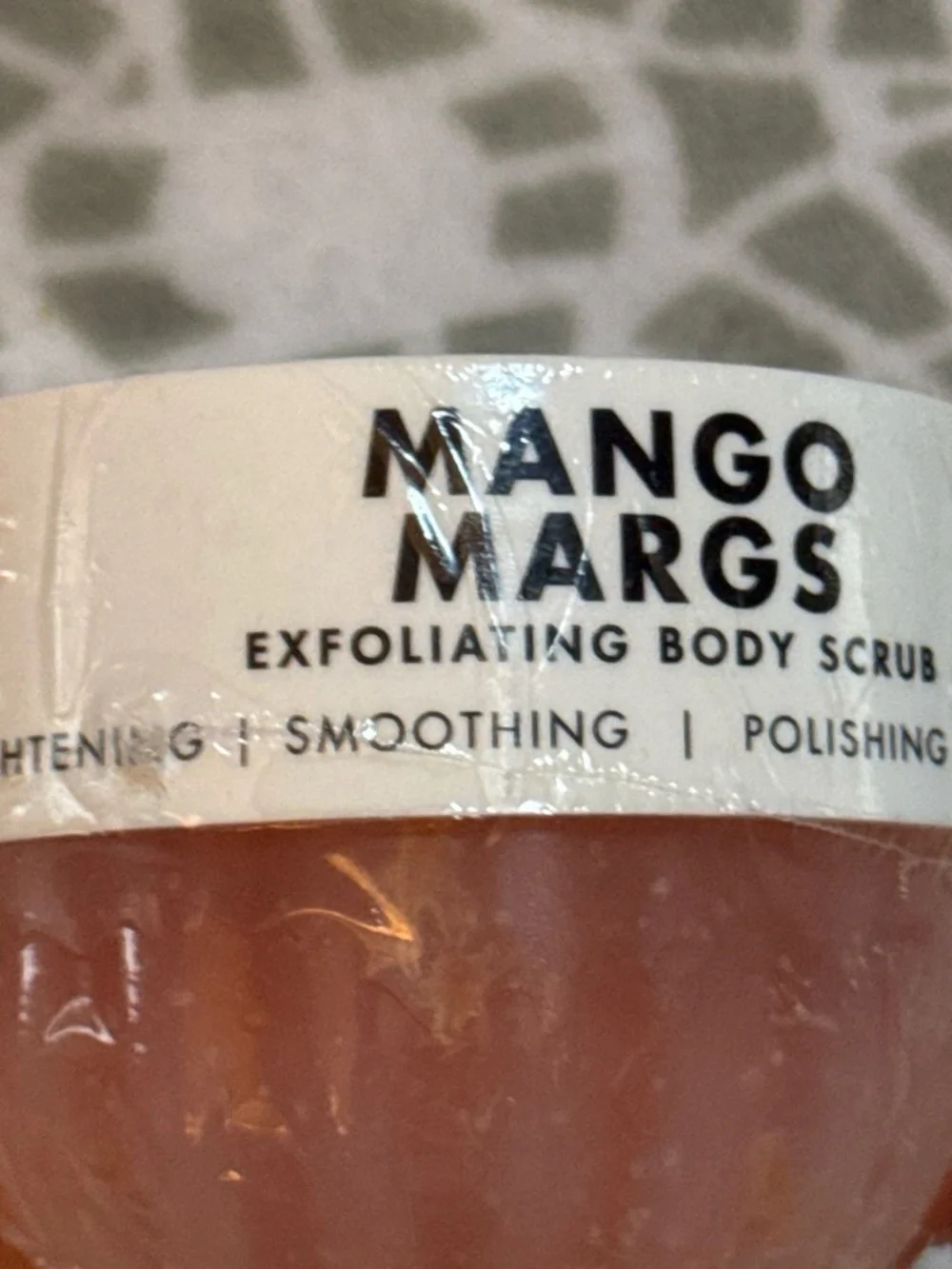Mango exfoliating body